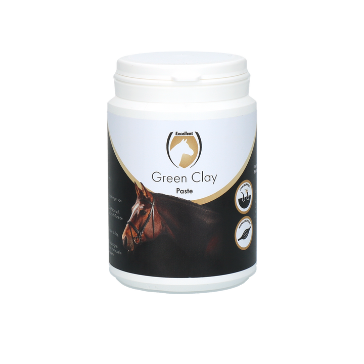 
  Excellent Horse Green Clay Paste 250 g - artikelnummer GROE00980
