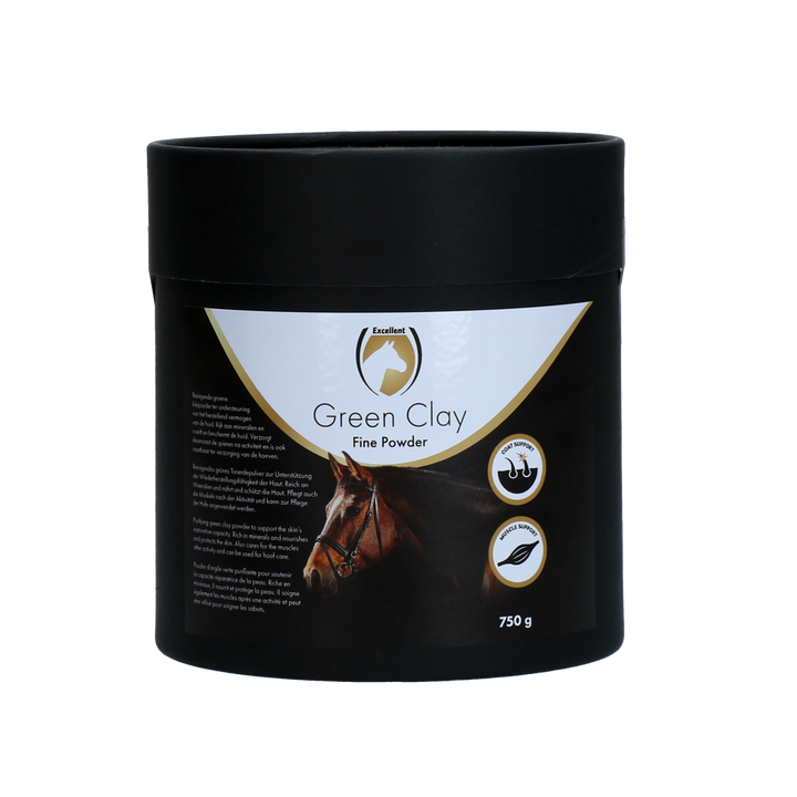 
  Excellent Horse Green Clay Fine Powder 750 g - artikelnummer GROE00983
