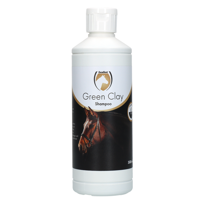 
  Excellent Horse Green Clay Shampoo 500 ml - artikelnummer GROE00990
