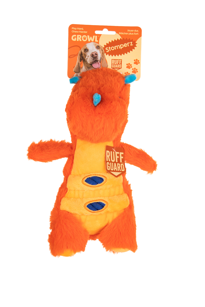 
  Growl Stomperz Tina de Oranje Triceratops - artikelnummer GROWL52016

