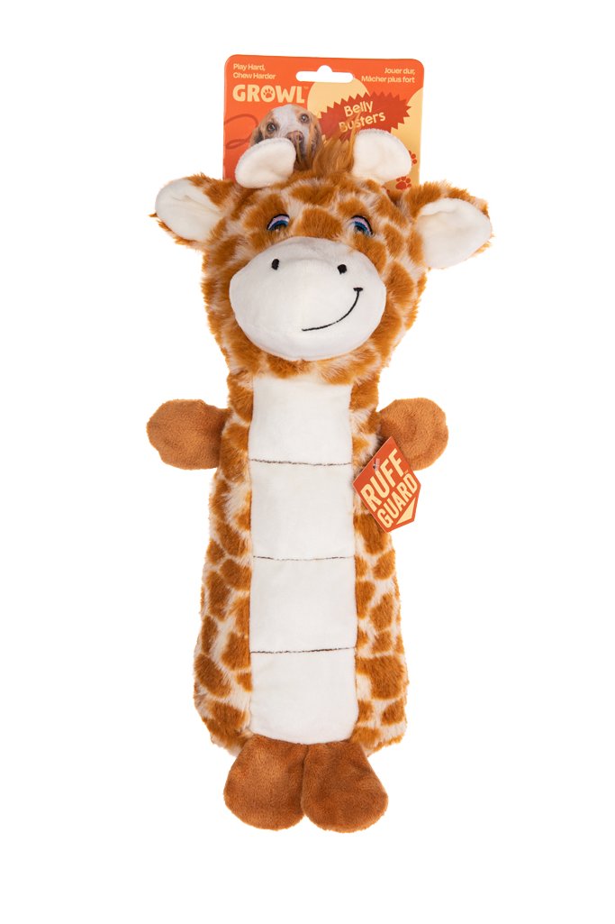 
  Growl Belly Busters Ginny de Giraffe - artikelnummer GROWL52019
