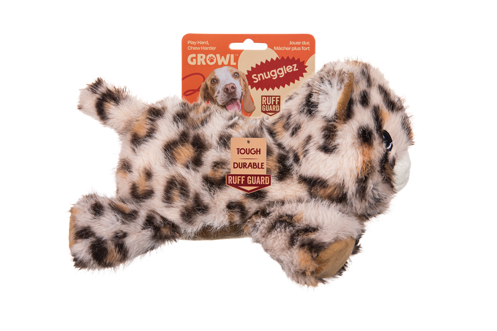 Growl Snugglez Larry het Luipaard