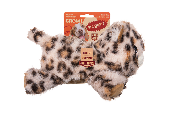 
  Growl Snugglez Larry het Luipaard - artikelnummer GROWL52078
