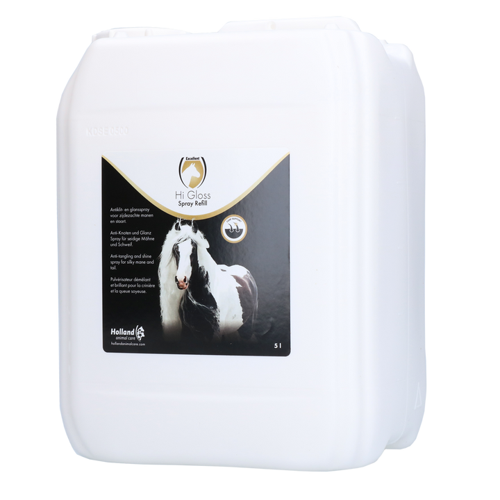 
  Excellent Horse Hi Gloss Spray Refill 5 l - artikelnummer HIGL02550
