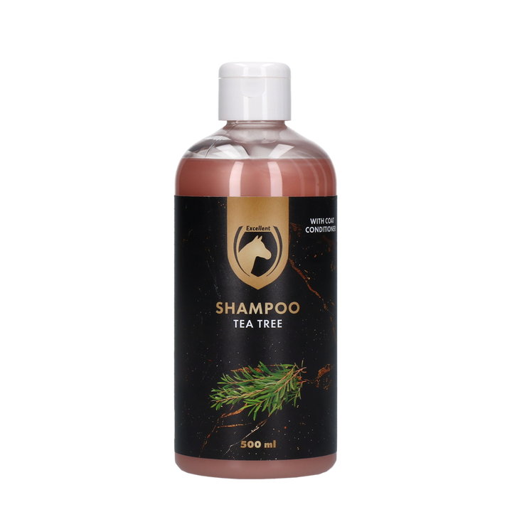 
  Excellent Horse Hi Gloss Shampoo Tea Tree 500 ml - artikelnummer HIGL5084
