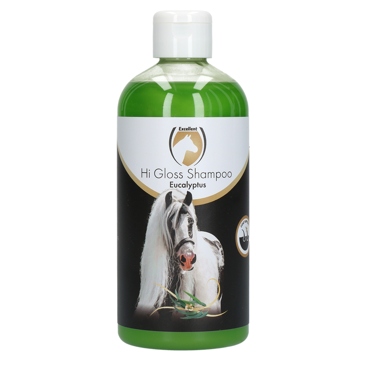 
  Excellent Horse Hi Gloss Shampoo Eucalyptus 500 ml - artikelnummer HIGL5092

