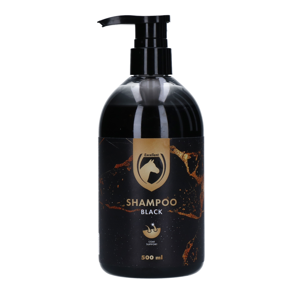 Excellent Horse Hi Gloss Shampoo Zwart 500 ml