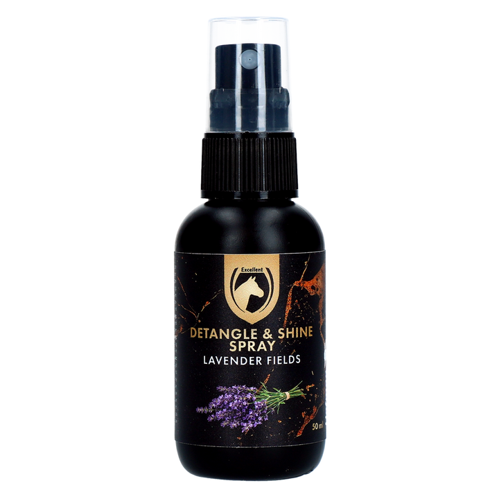 
  Excellent Horse Detangle & Shine Spray 50 ml Lavender Fields - artikelnummer HIGL8060L
