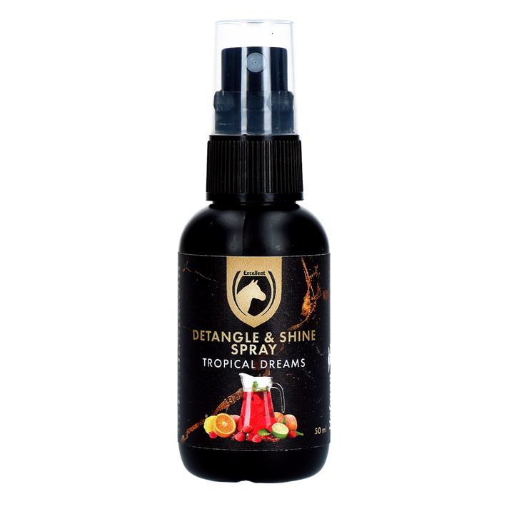 
  Excellent Horse Detangle & Shine Spray 50 ml Tropical Dreams - artikelnummer HIGL8060T
