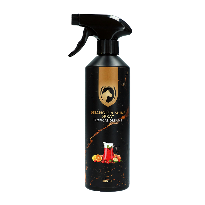 
  Excellent Horse Detangle & Shine Spray 500 ml Tropical Dreams - artikelnummer HIGL8065T
