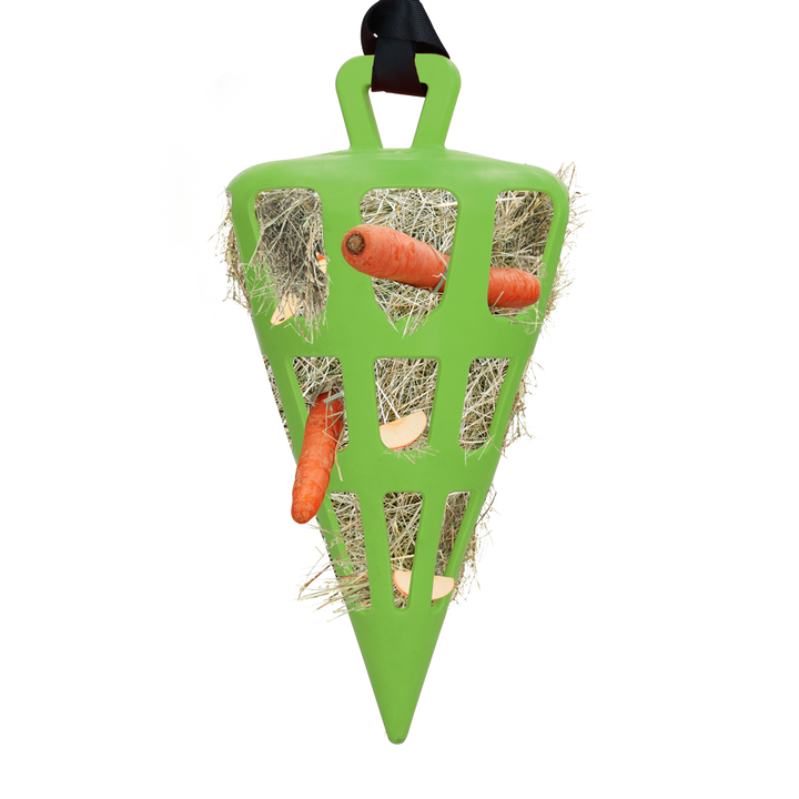 
  Hay Slow Feeder Fun & Flex Carrot Groen - artikelnummer HOOI018M10
