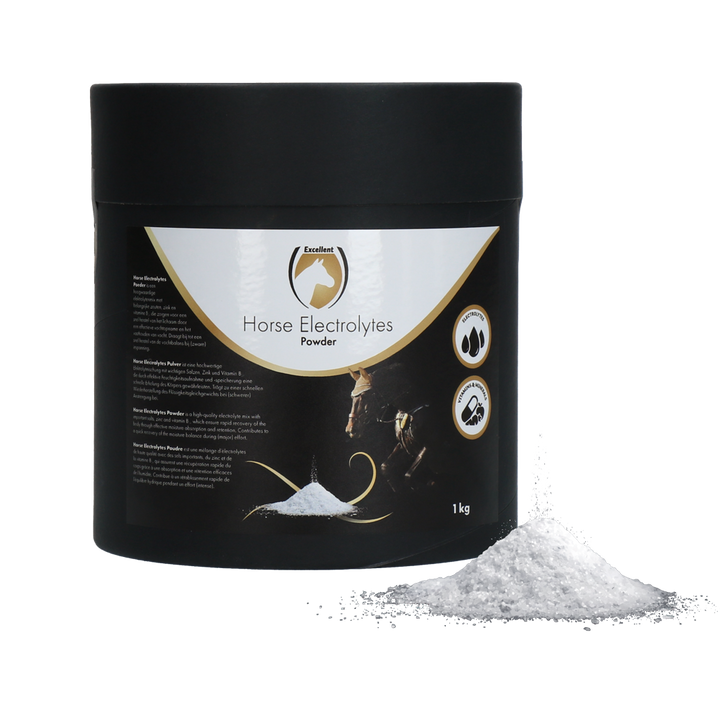 
  Excellent Horse Electrolytes Powder 1 kg - artikelnummer HORS010021E
