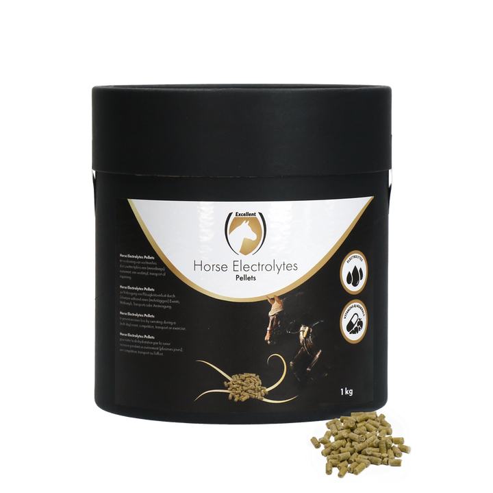 
  Excellent Horse Electrolytes Pellets 1 kg - artikelnummer HORS01003E
