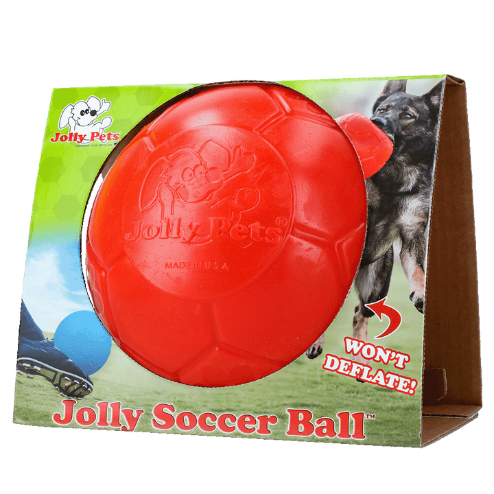 
  Jolly Soccer Ball Oranje L (20 cm) - artikelnummer JOLL037F
