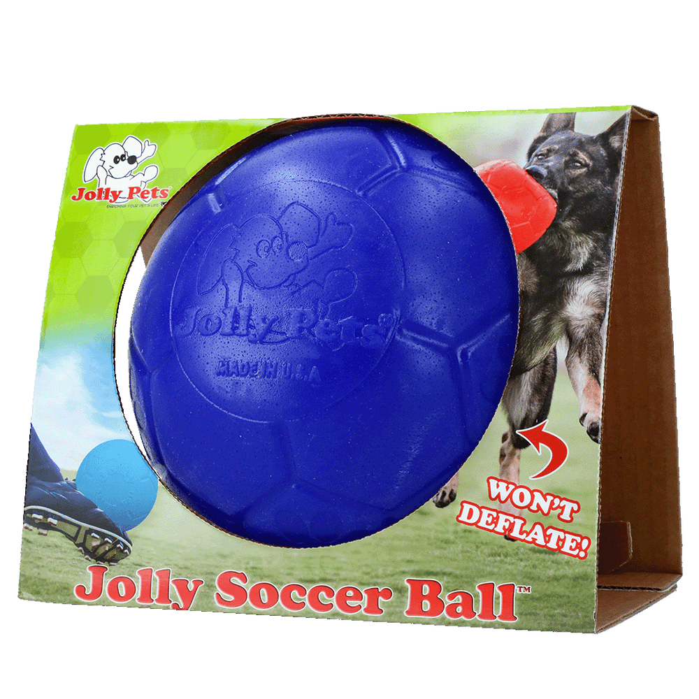 Jolly Soccer Ball L (20 cm) Blauw