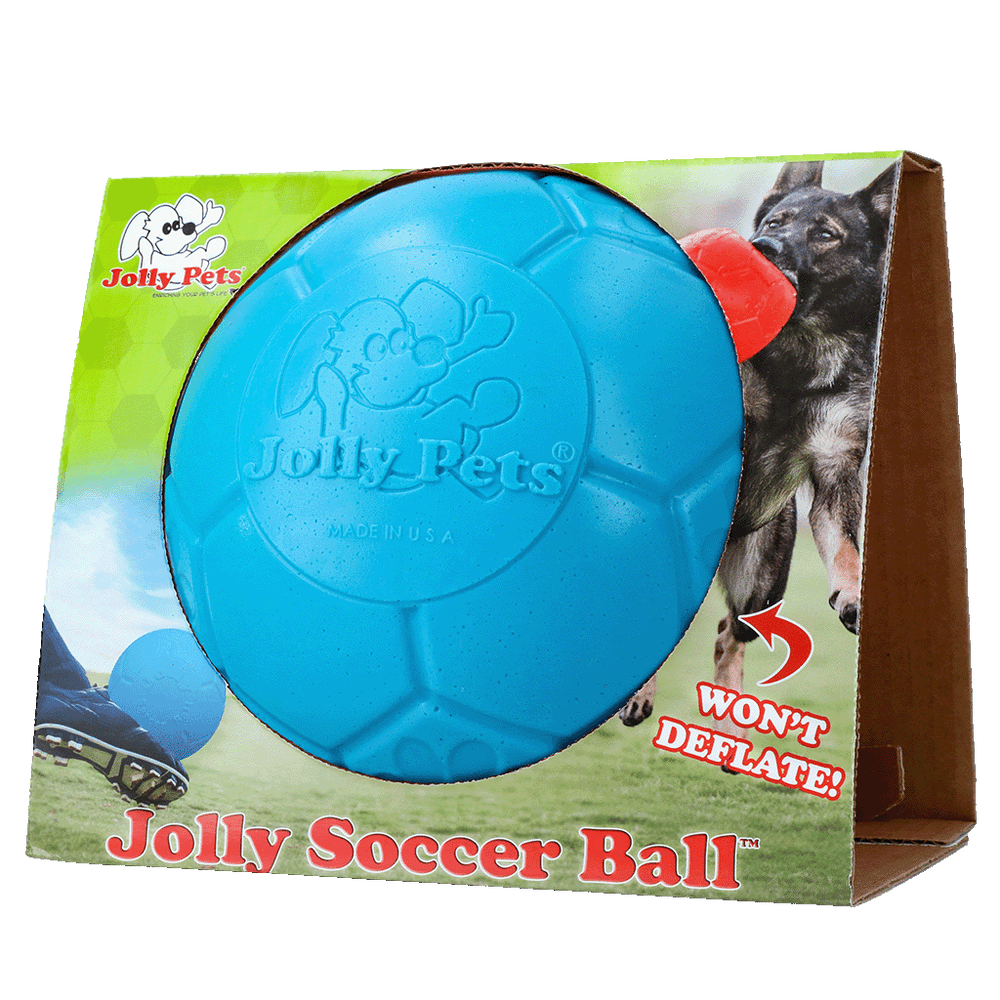 Jolly Soccer Ball L (20 cm) Lichtblauw