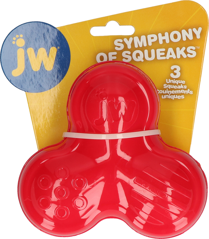 
  JW Symphony of Squeaks Rood - artikelnummer JW032997
