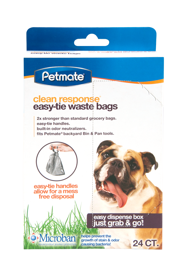 
  Petmate Clean Response Easy-Tie Waste Bags - artikelnummer JW0471082
