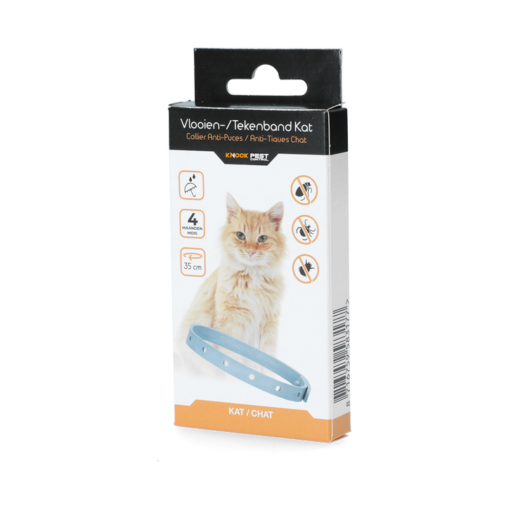 
  Knock Pest Vlooien/Tekenband Kat 33 cm NL/FR - artikelnummer KNOC00116D
