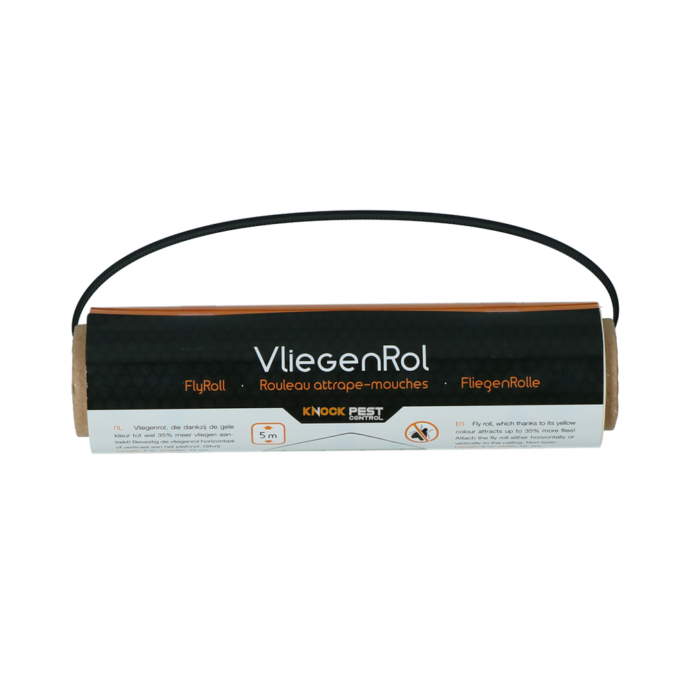 Knock Pest Vliegenkleefrol Geel 5 m