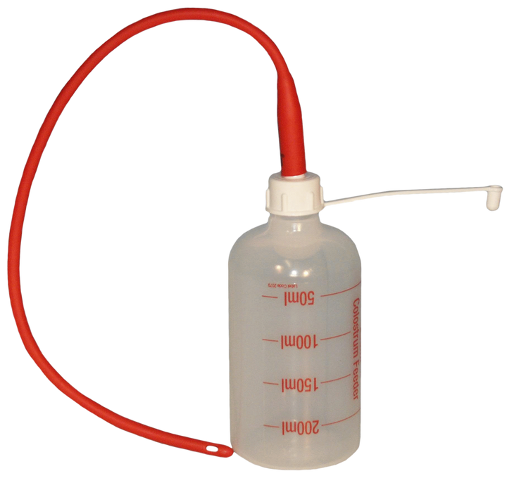 
  Lammerensonde 40 cm + fles 250ml - artikelnummer LAMS0004
