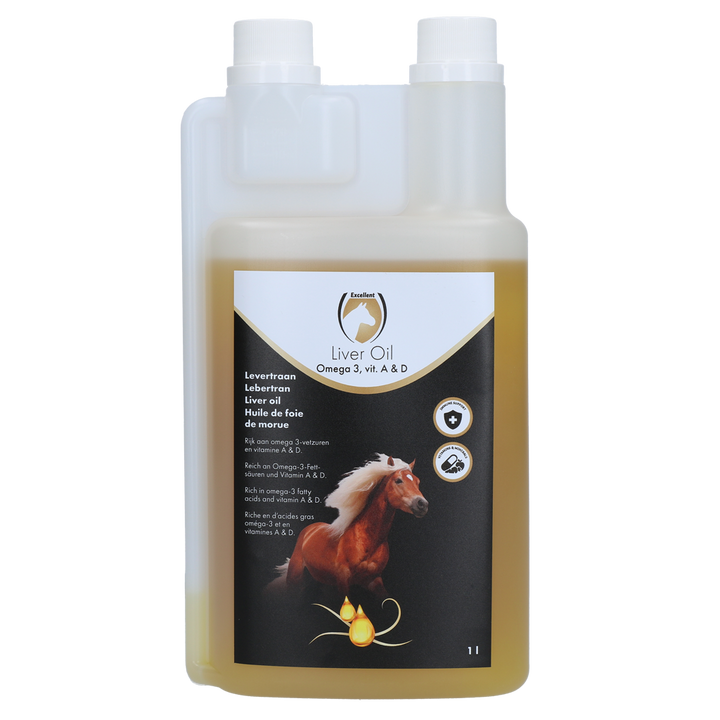 
  Excellent Horse Liver Oil 1 l - artikelnummer LEVE001000
