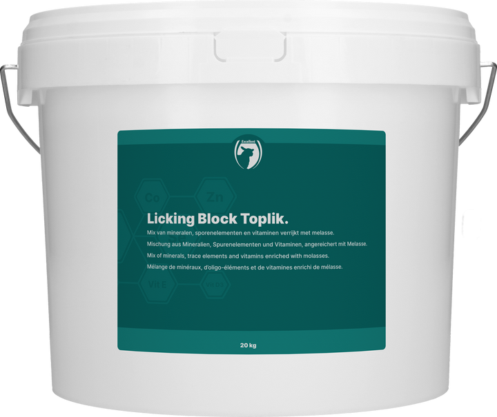 
  Excellent Likblok Toplik (schaap/lam) 20 kg - artikelnummer LIKB004
