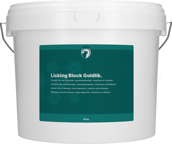 
  Excellent Likblok Goldlik (Schaap/lam) 20 kg - artikelnummer LIKB006
