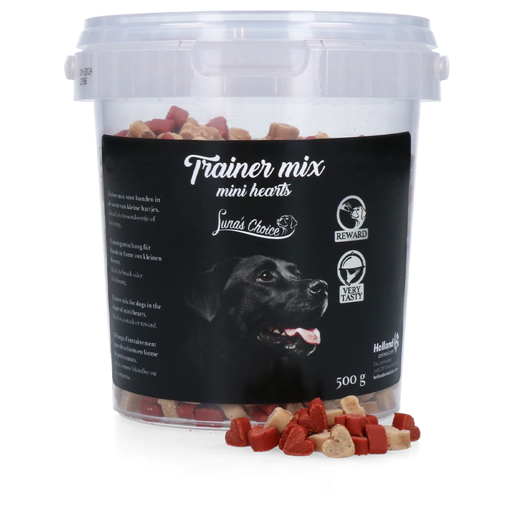 
  Luna's Choice Trainer Mix Hartjes (klein) - artikelnummer LUNA0042M
