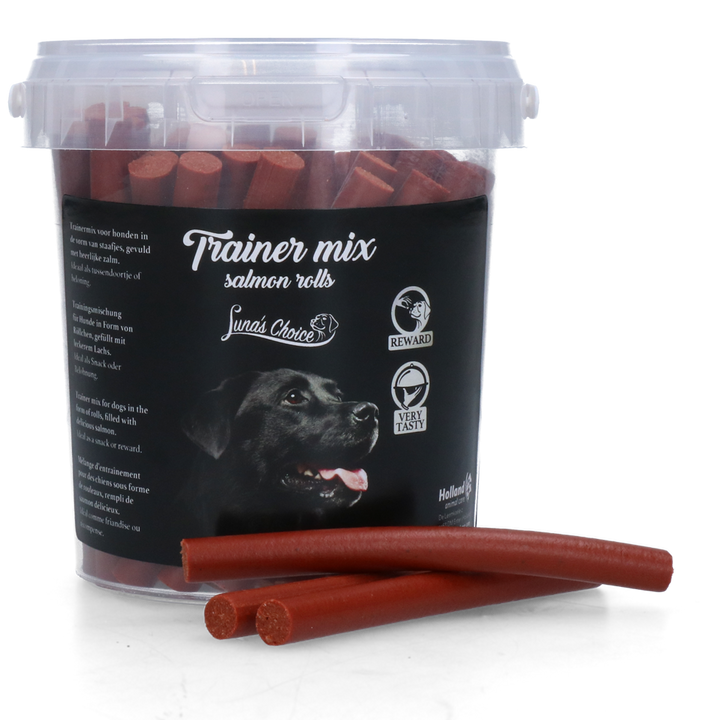 
  Luna's Choice Trainer Mix Zalmstaafjes - artikelnummer LUNA0044
