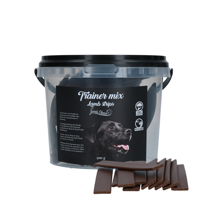 
  Luna's Choice Trainer Mix Lamb Strips - artikelnummer LUNA0052
