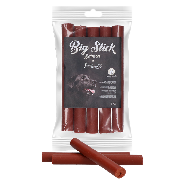 
  Luna's Choice Big Stick 5 st. Zalm - artikelnummer LUNA0057
