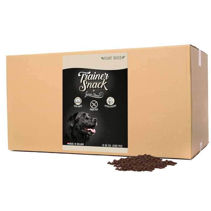 
  Luna’s Choice Plant Based Snack Grootverpakking Trainer Snacks - artikelnummer LUNA0105B
