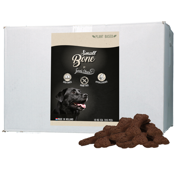 
  Luna’s Choice Plant Based Snack Grootverpakking Bone Small - artikelnummer LUNA0110B
