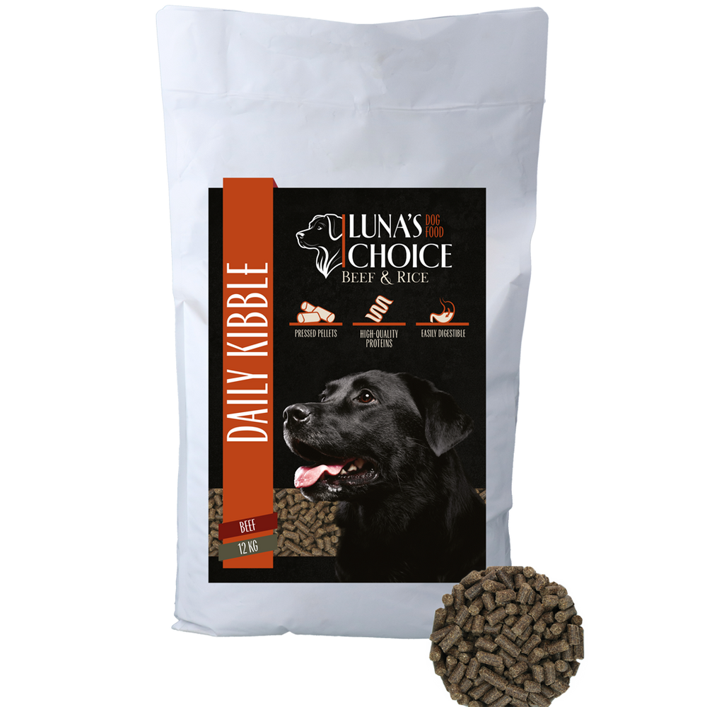 Luna's Choice Adult Rund/Rijst 12 kg