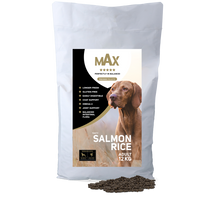 Max Adult Geperste Brokken Zalm & Rijst 12 kg