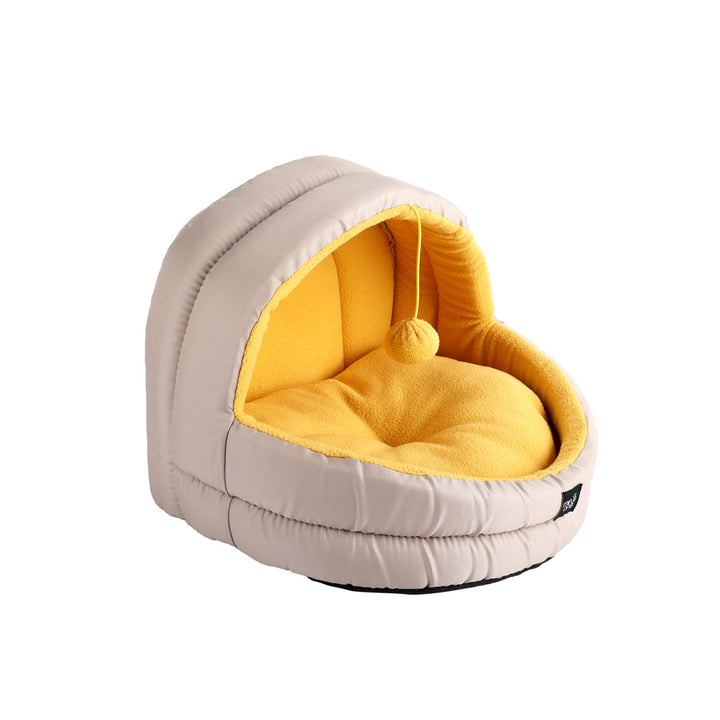 
  Minus One Hideaway Cat Cave Yellow - artikelnummer MINU27456
