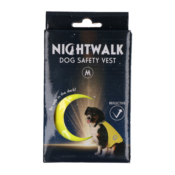 
  Nightwalk Safety Vest Geel M - artikelnummer NIGH056
