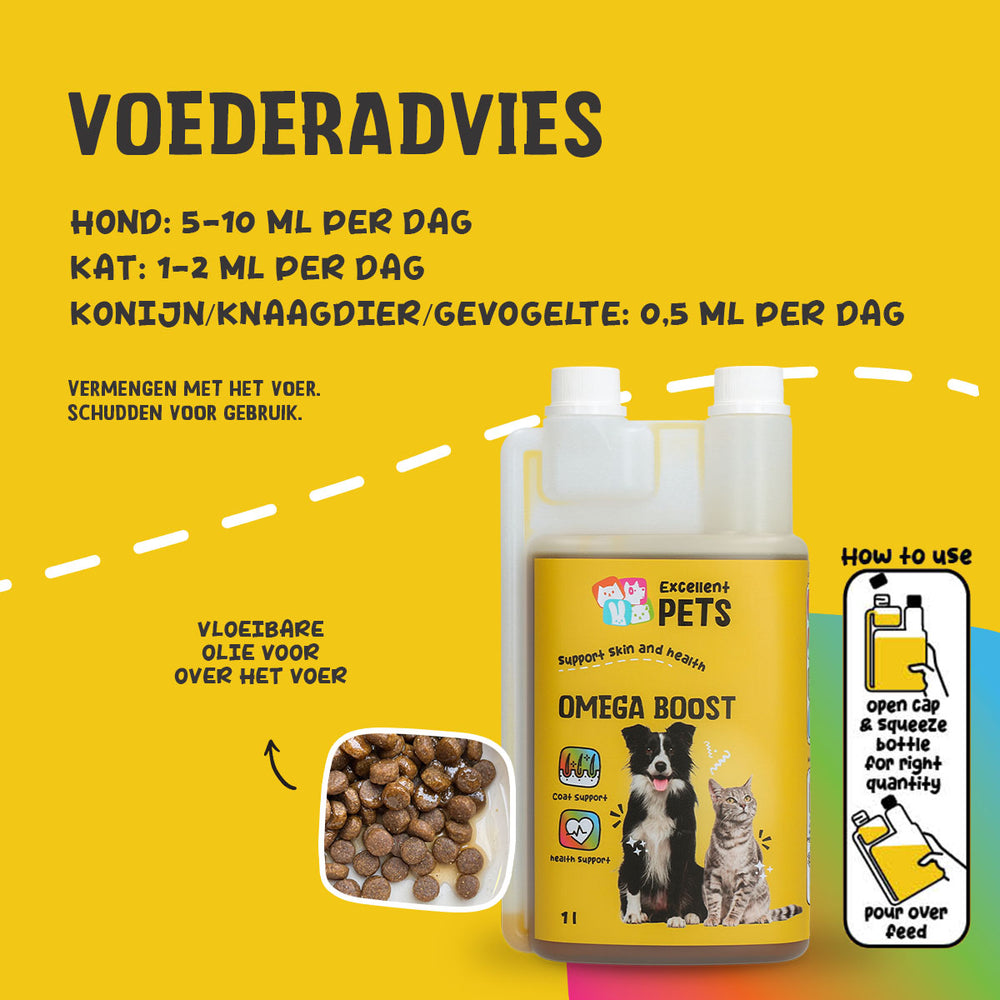 Excellent Pets Omega Boost 1 l