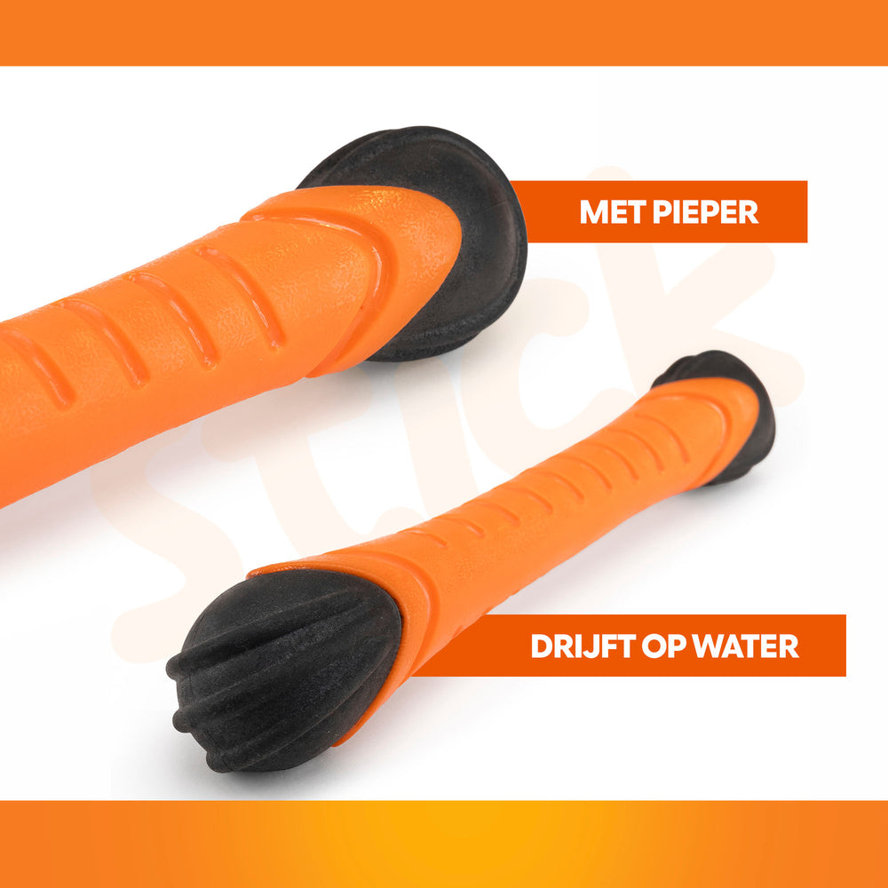 Oranje Apporteerstick S