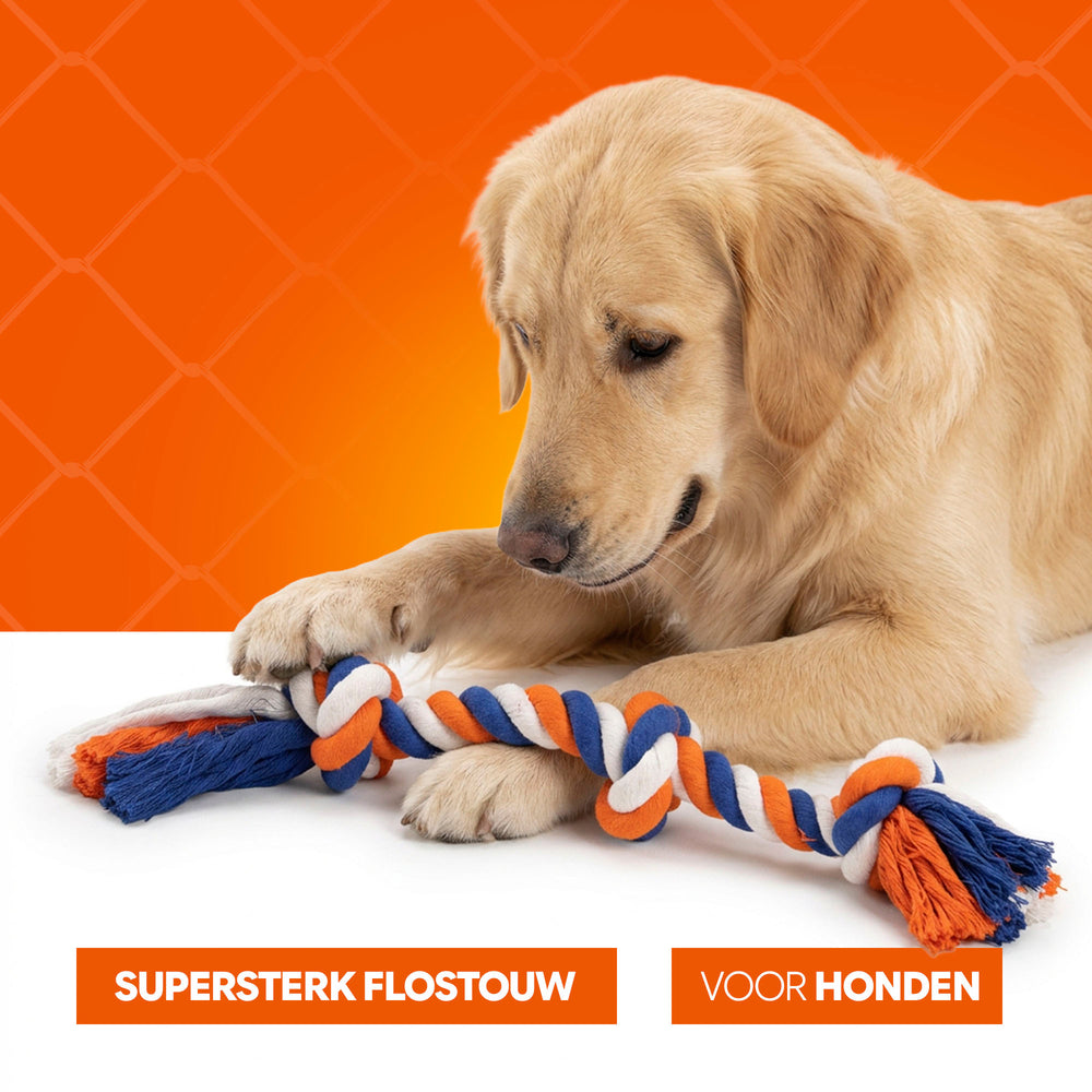 Oranje Flostouw Oranje, Wit en Blauw