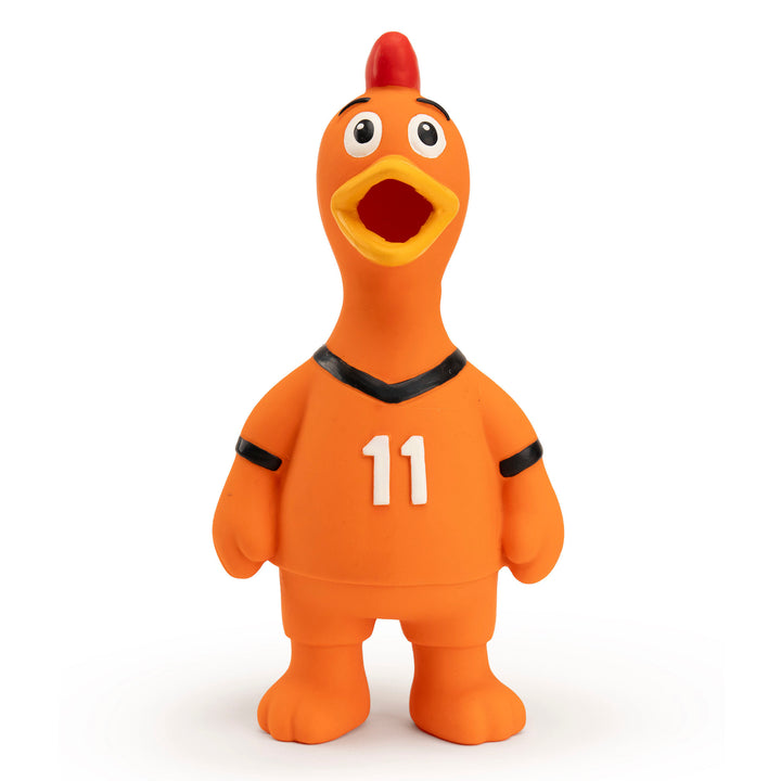 
  Oranje Latex Hondenspeeltjes WK Kip - artikelnummer ORAN0018
