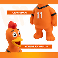 Oranje Latex Hondenspeeltjes WK Kip