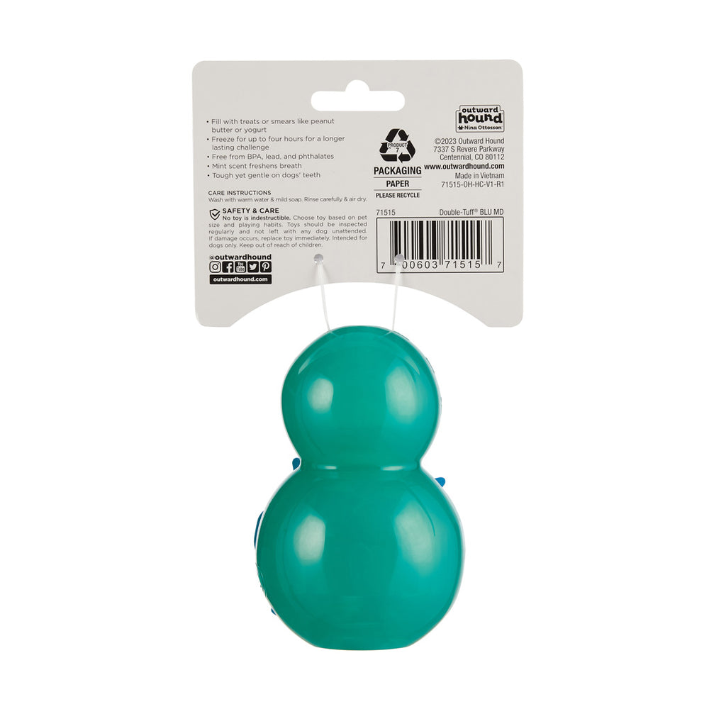 Outward Hound Double-Tuff M Blauw