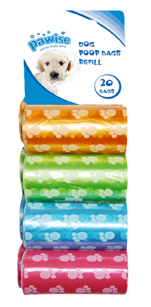 
  Pawise Refill Poop Bag 8-pack - artikelnummer PAWI11598
