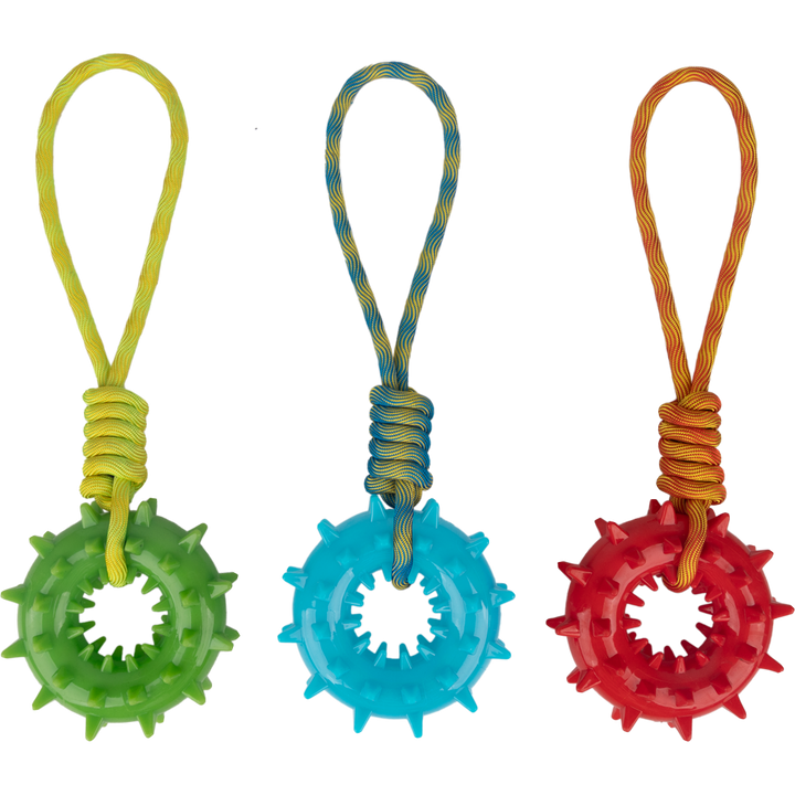 
  Pawise Play-N-Tug Ring With Handle - artikelnummer PAWI14549
