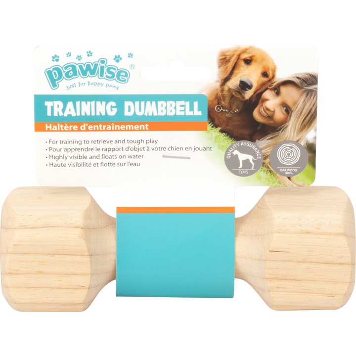 
  Pawise Wooden retrieving dumbbell S - artikelnummer PAWI14781
