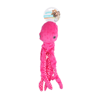 Pawise Multicolor Plush Octopus (3 colour assorted) M