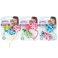 Pawise Cat Toy - Mice & Ball