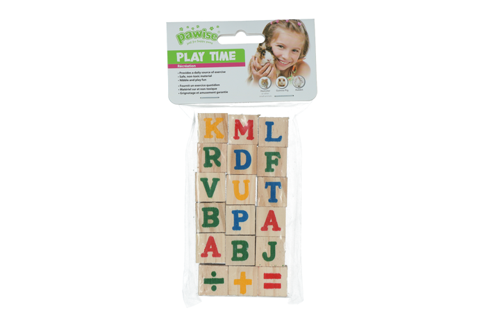 
  Pawise Play Time Small Pet Speelblokken - artikelnummer PAWI39114
